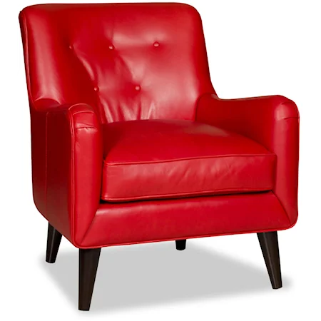 Orion Modern Club Chair with Button Tufting